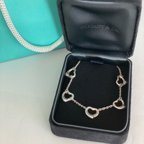 Elsa Perreti Open Hearts Necklace by Tiffany & Co.